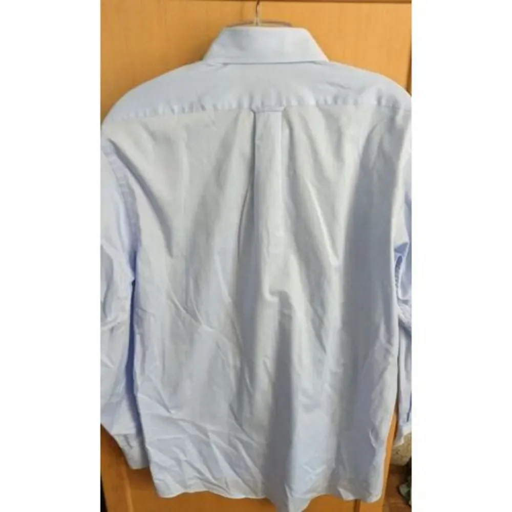 IZOD Dress shirt men size 15 1/2 34-35 long sleeve button‎ down collared shirt